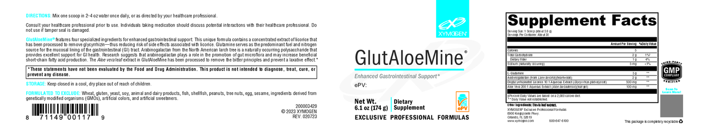 GlutAloeMine 174g Curated Wellness