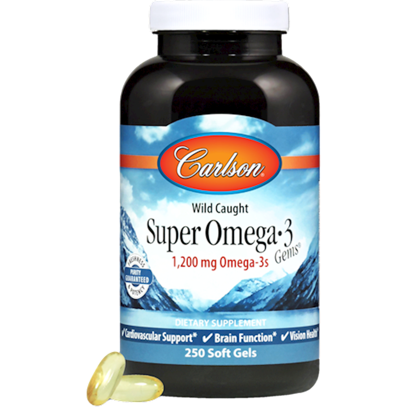 Super Omega-3 Gems 1200 mg  Curated Wellness