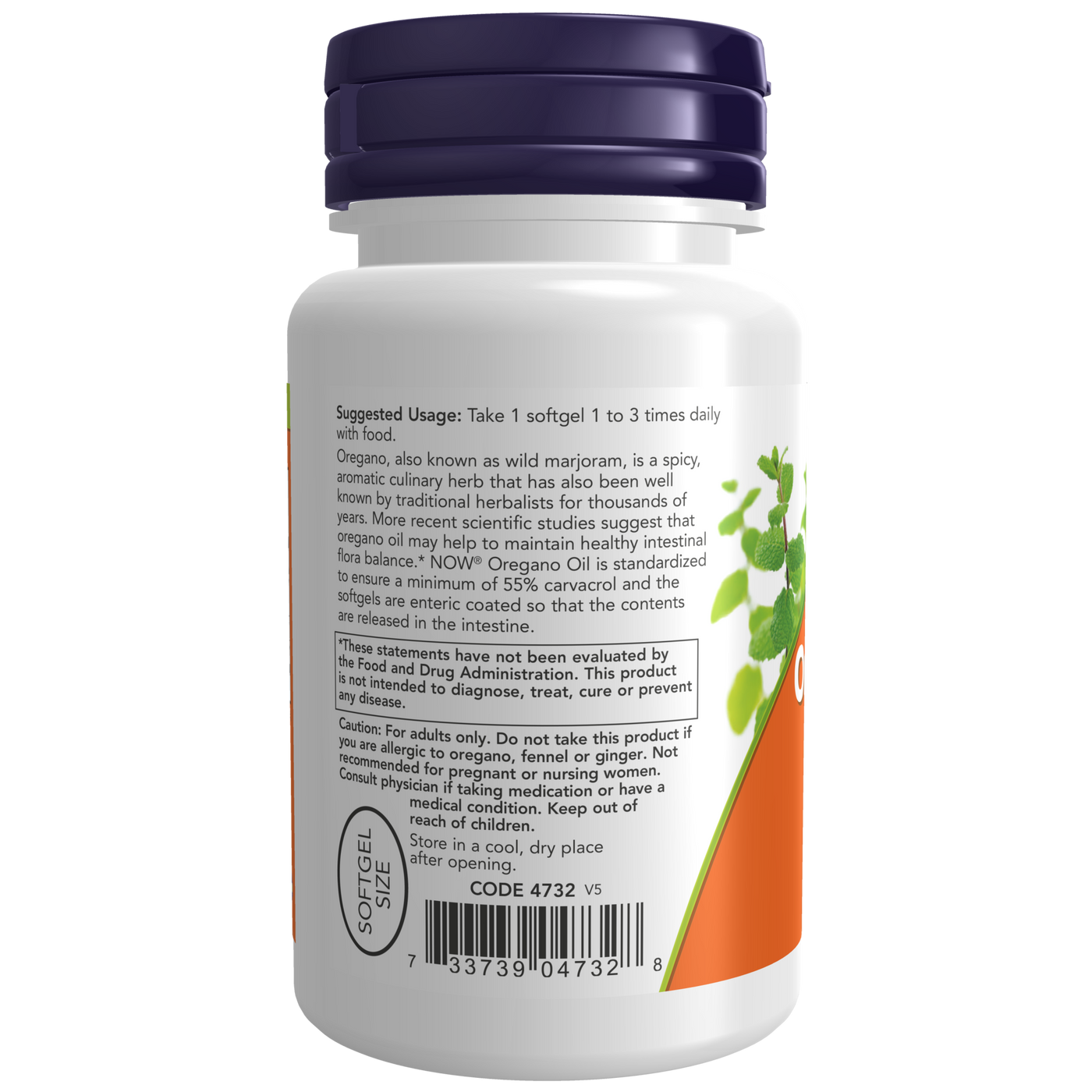 Oregano Oil 90 softgel Curated Wellness