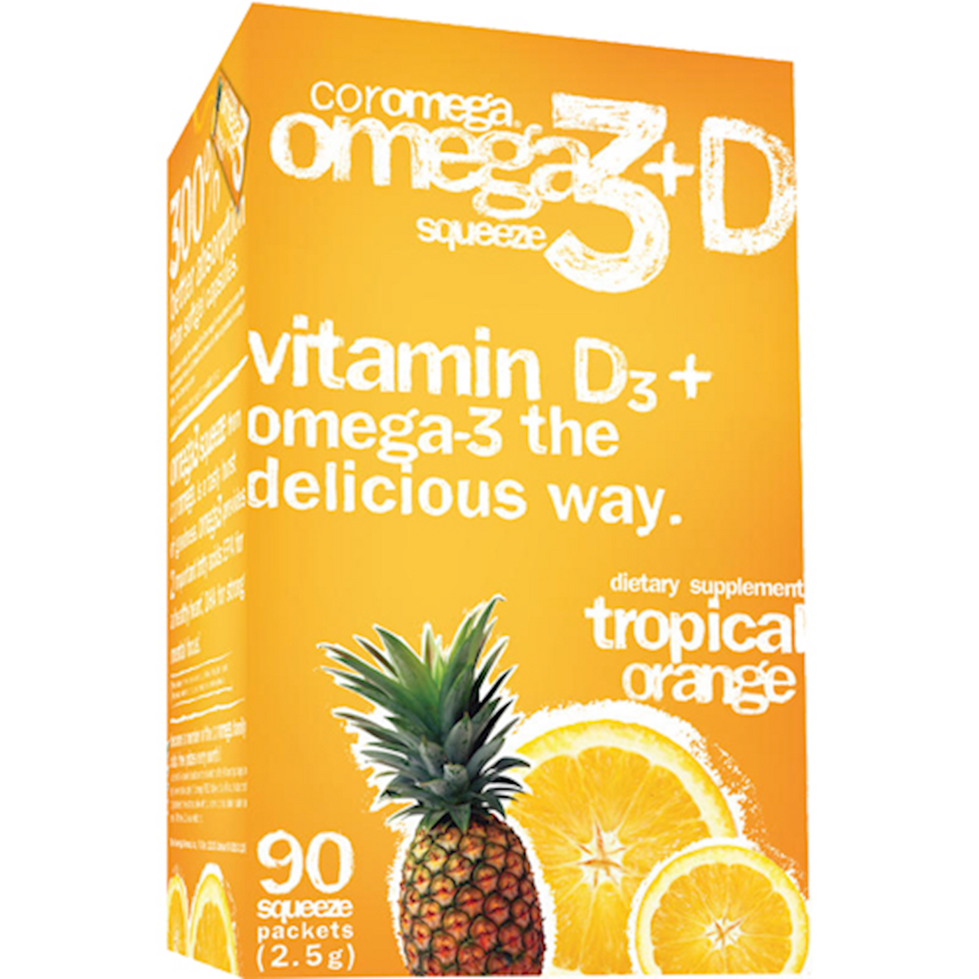 Coromega Tropical Orange + D s Curated Wellness
