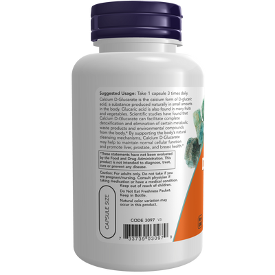 Calcium D-Glucarate 500 mg  Curated Wellness