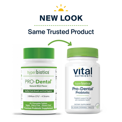 Hyperbiotics Pro-Dental Probiotic 45ct Curated Wellness