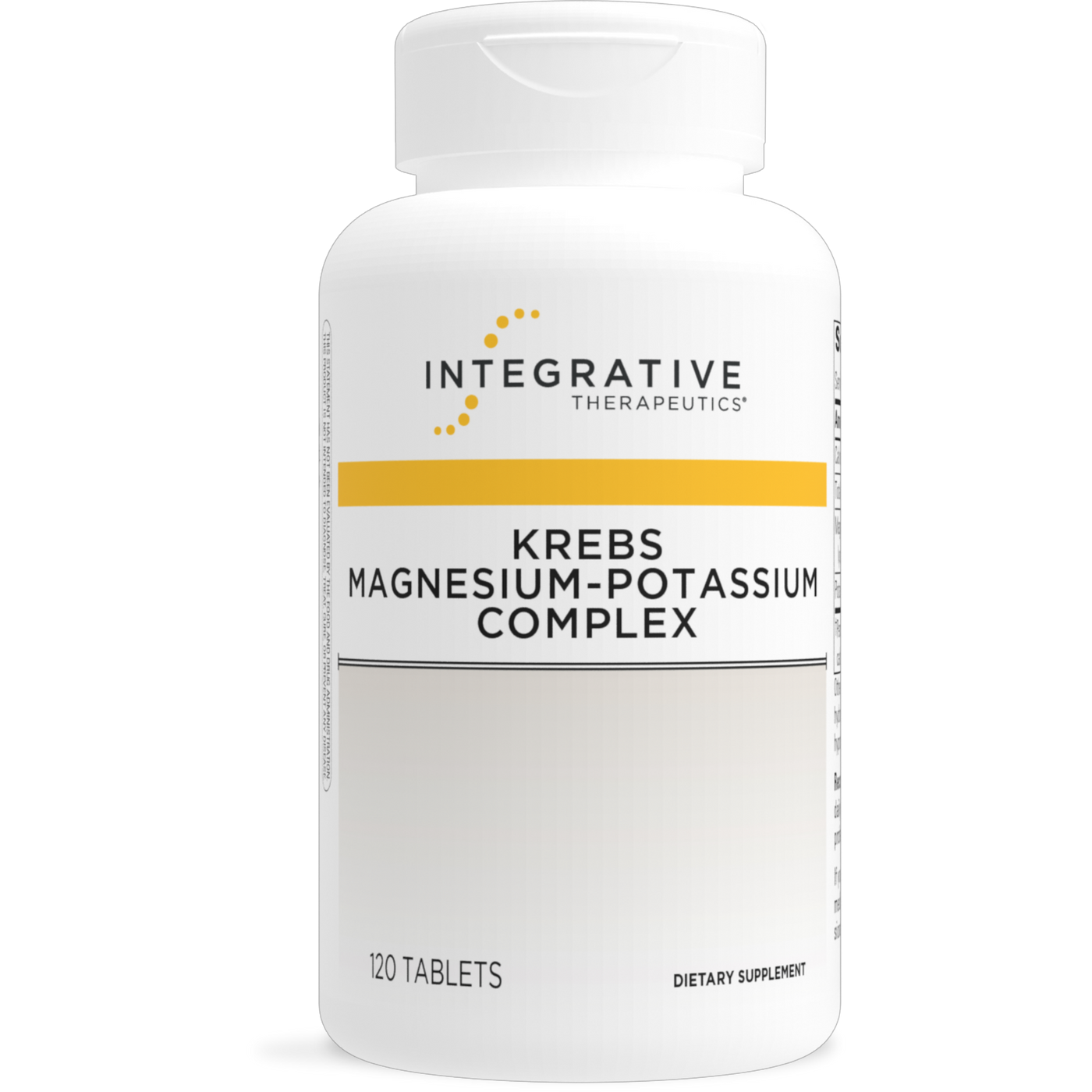 Krebs MagnesiumPotassium Complex 120 tbs Curated Wellness