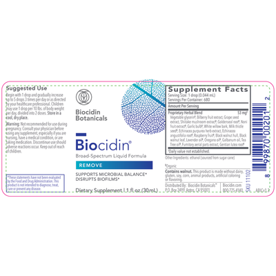 Biocidin Advanced Formula  Curated Wellness