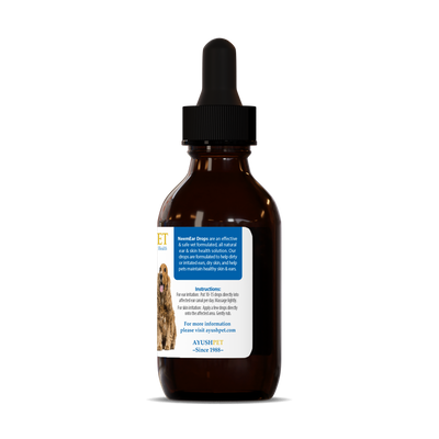 Pet Neem Ear & Skin Drops 2 fl oz Curated Wellness