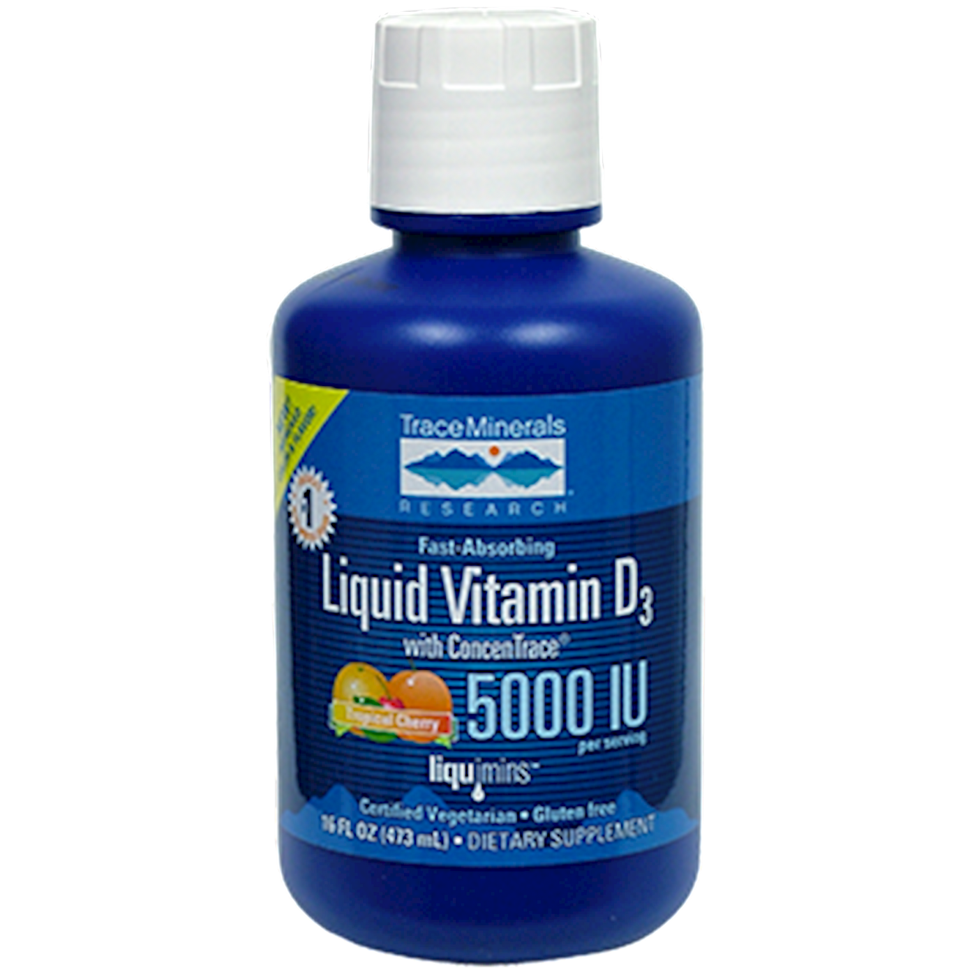 Liquid Vitamin D3 16 fl oz Curated Wellness