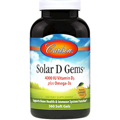Solar D 4000 IU 360 gels Curated Wellness