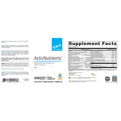 ActivNutrients 240c Curated Wellness