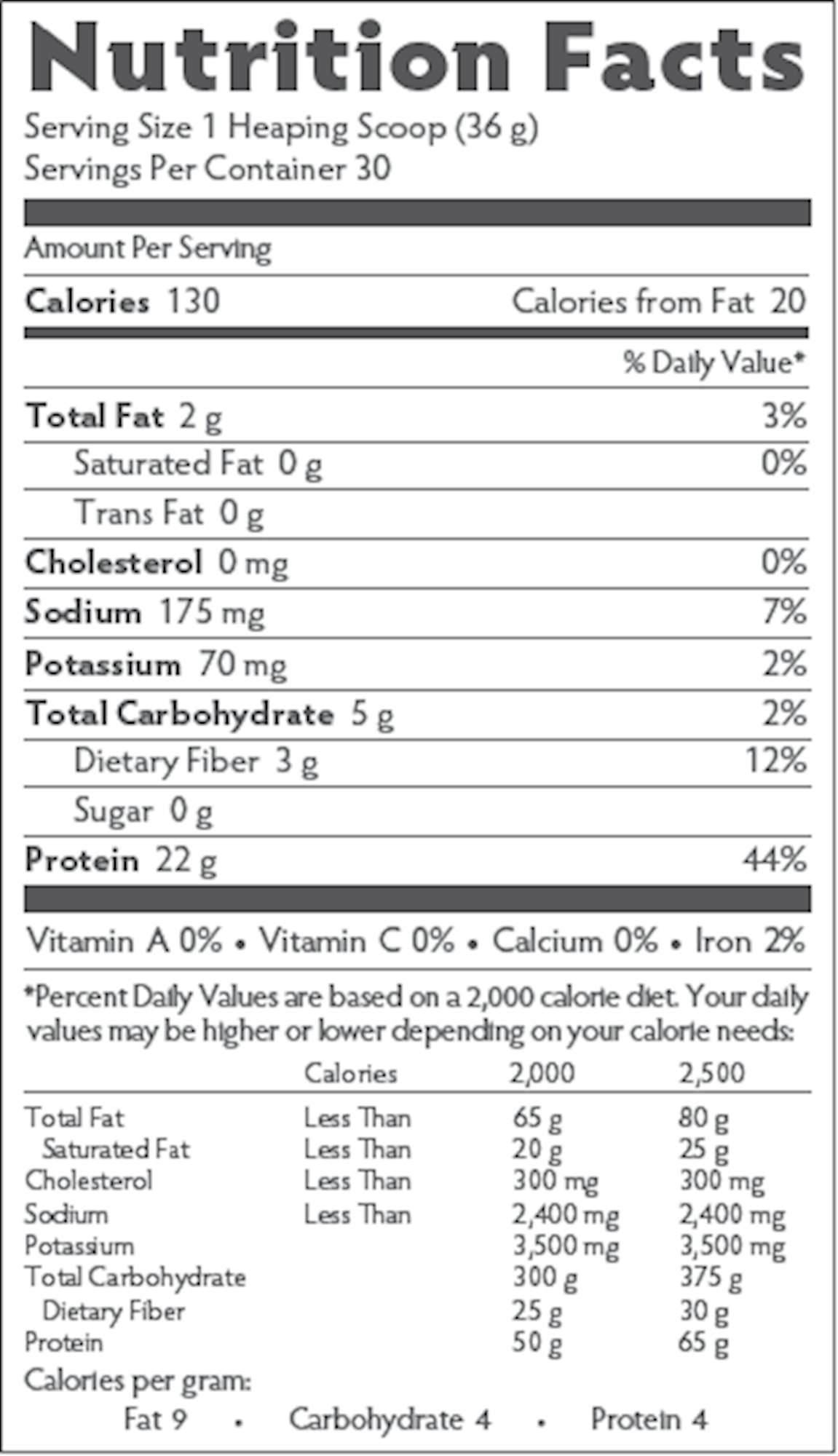 OMNI Protein Chocolate ings Curated Wellness