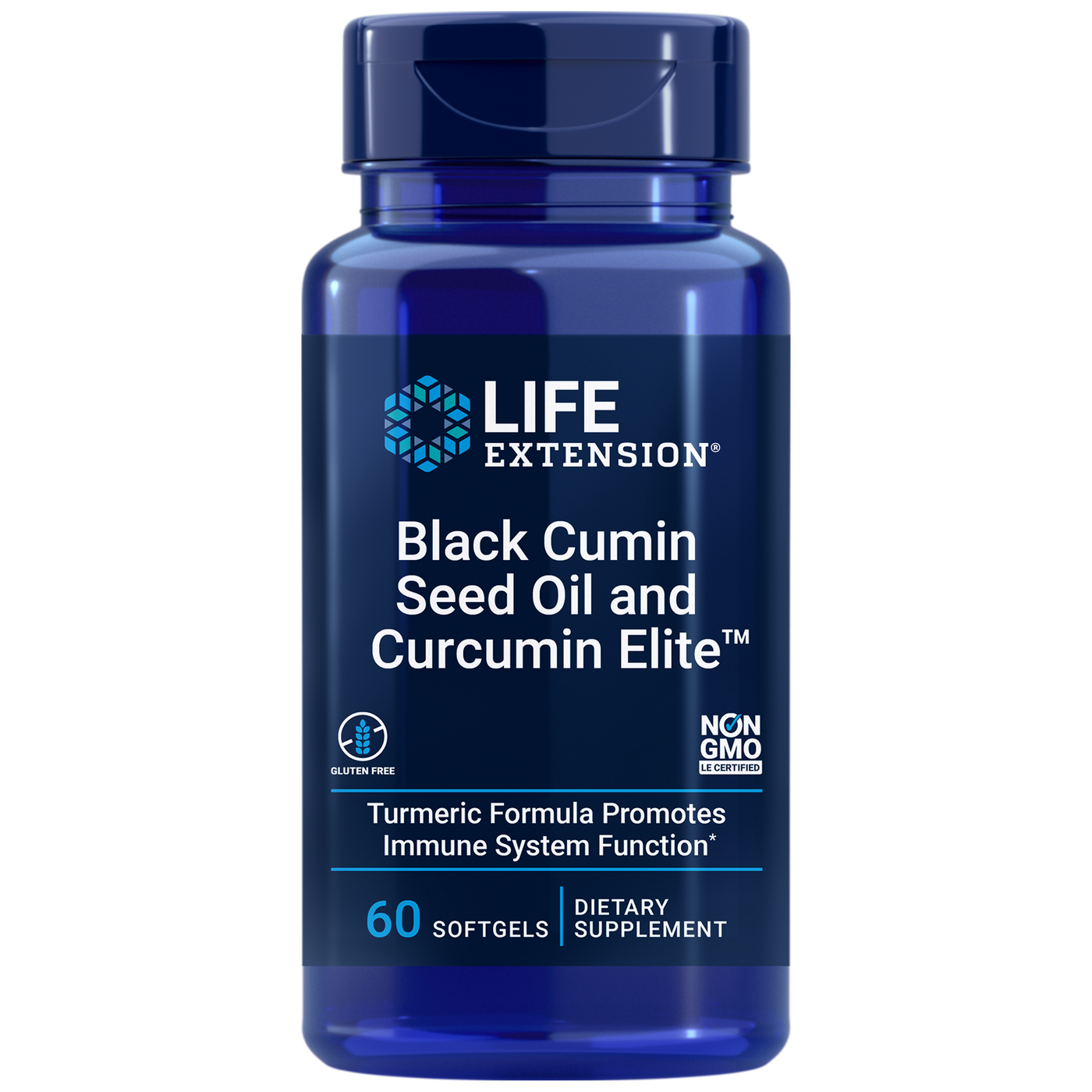 Black Cumin Seed Oil & Curcumin 60 gels Curated Wellness
