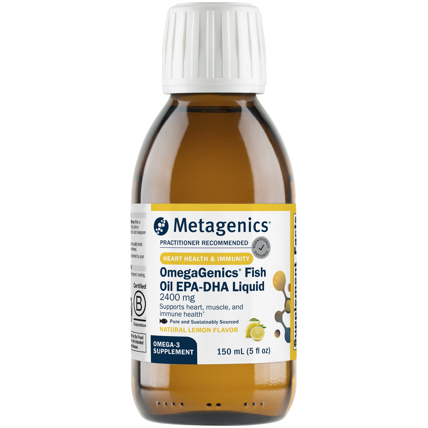 OmegaGenics EPA-DHA 2400 150ml Curated Wellness