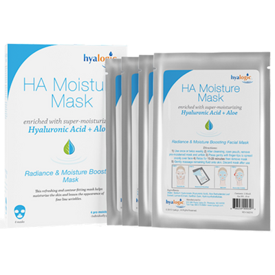 Moisture Mask w/ HA 4 pack Curated Wellness