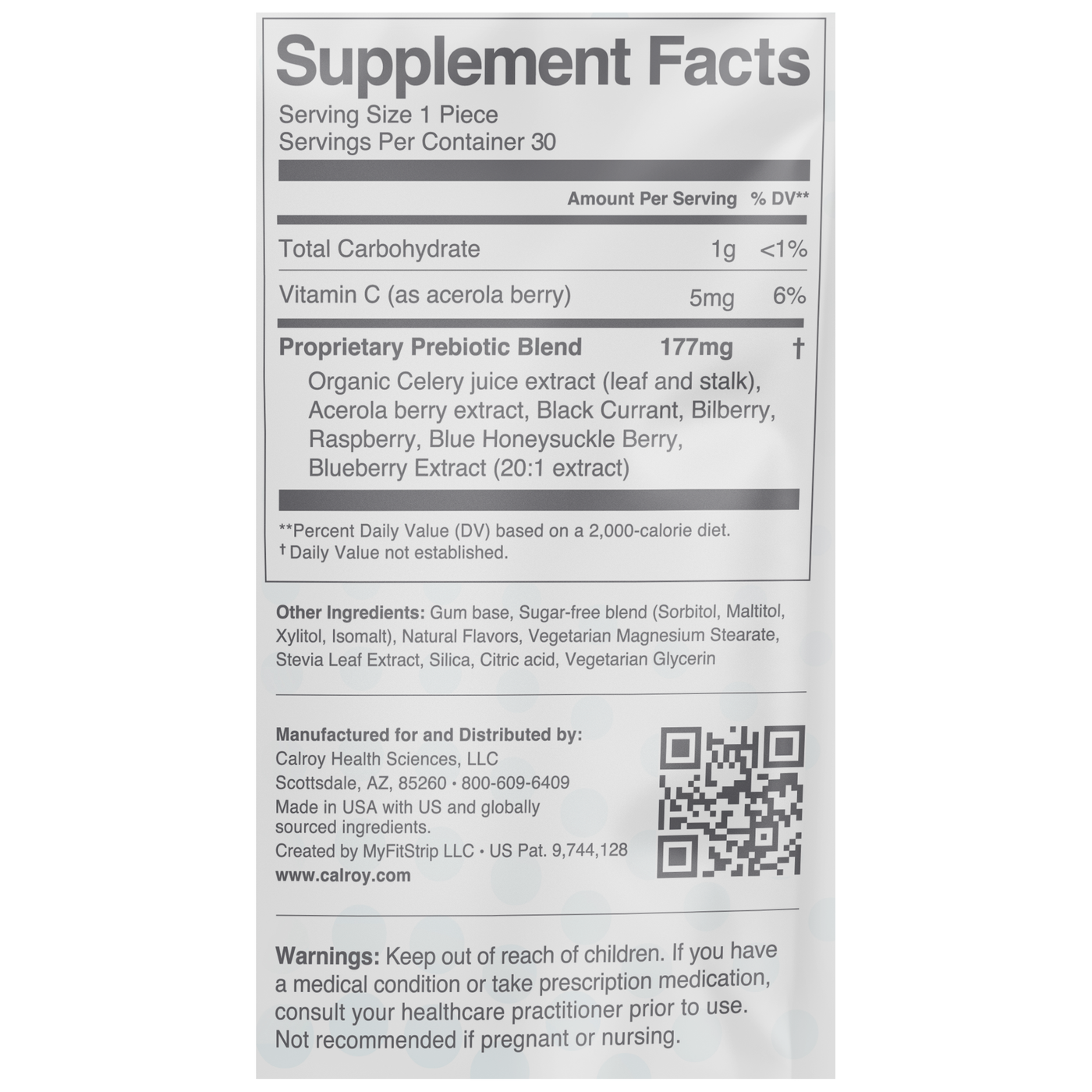 Oral Microbiome Gum Dietary Supp 30pc Curated Wellness