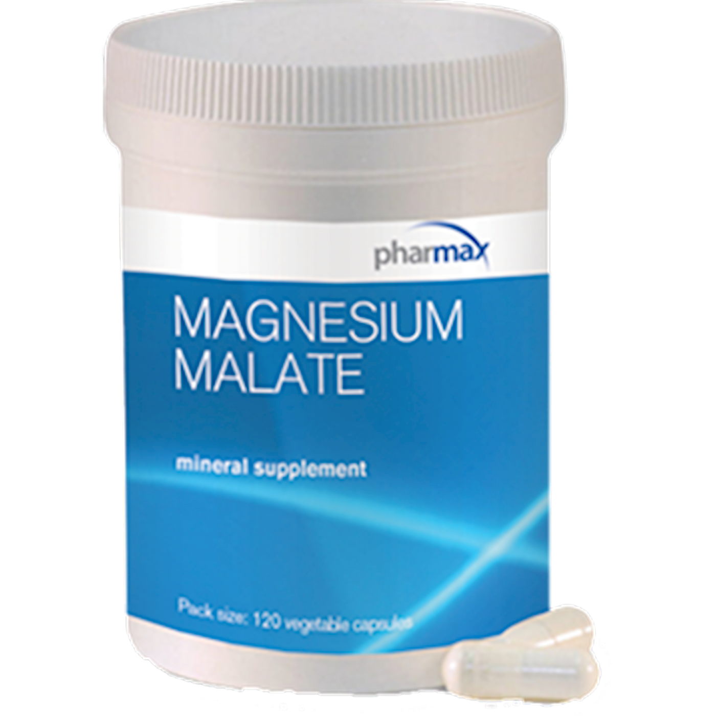 Magnesium Malate 125 mg 120 vcaps Curated Wellness