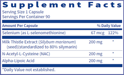 HepatoThera Forté 90 caps Curated Wellness