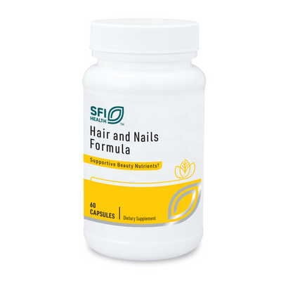 Hair and Nails Formula 60 Caps Curated Wellness