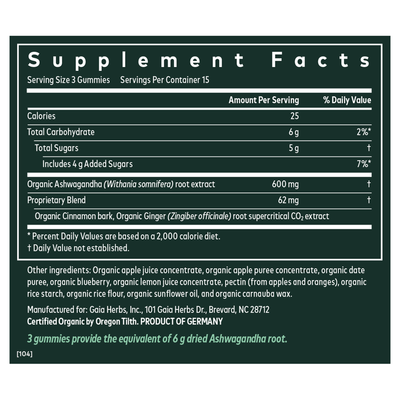 Ashwagandha Gummies 45 ct Curated Wellness