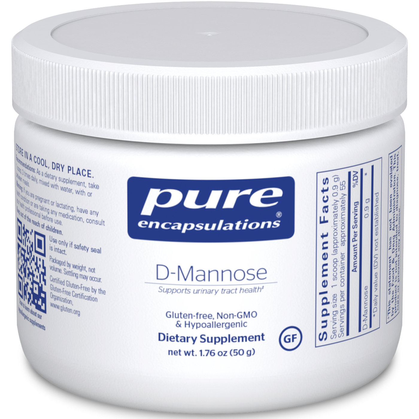 D-Mannose Powder 50 gms Curated Wellness