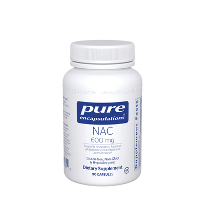 NAC 600 mg 90 vcaps Curated Wellness