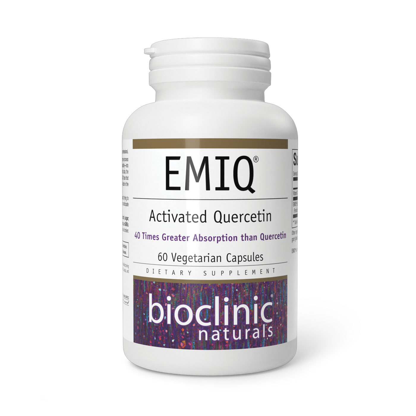 EMIQ 60 vcaps Curated Wellness