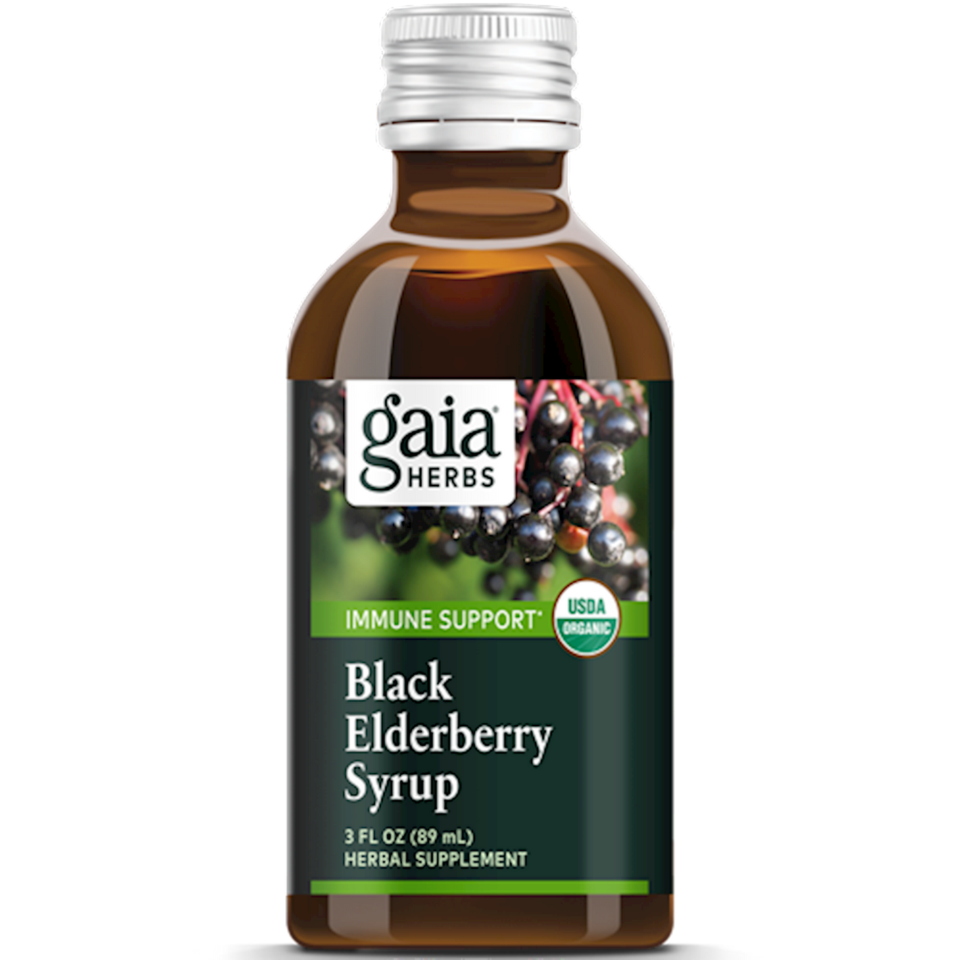 Black Elderberry Syrup 3 fl oz Curated Wellness