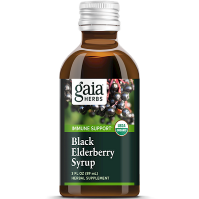 Black Elderberry Syrup 3 fl oz Curated Wellness