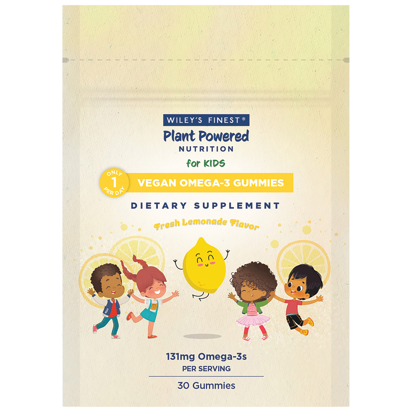 VEGAN OMEGA 3 KIDS LEMONADE 30ct Curated Wellness