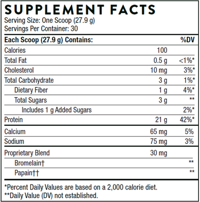 Whey Protein Isolate Van NSF  Curated Wellness