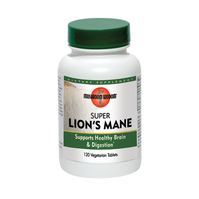 Super Lion's Mane 120 vegtabs Curated Wellness