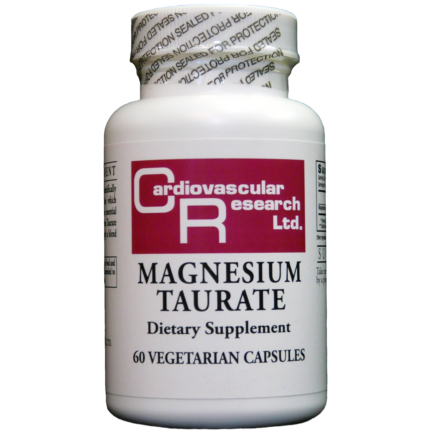 Magnesium Taurate 120 mg 60 caps Curated Wellness