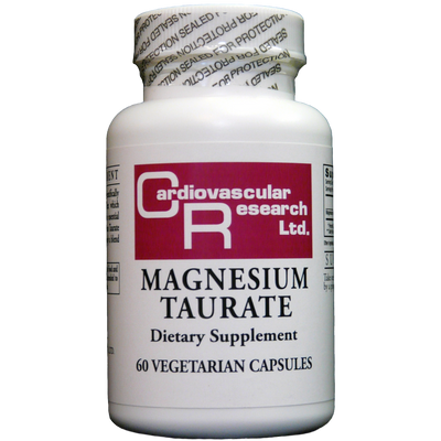 Magnesium Taurate 120 mg 60 caps Curated Wellness