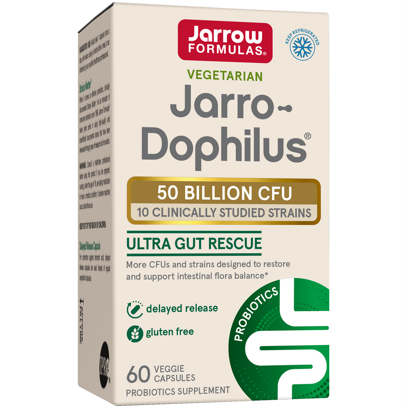 Ultra Jarro-Dophilus 60 vcaps Curated Wellness