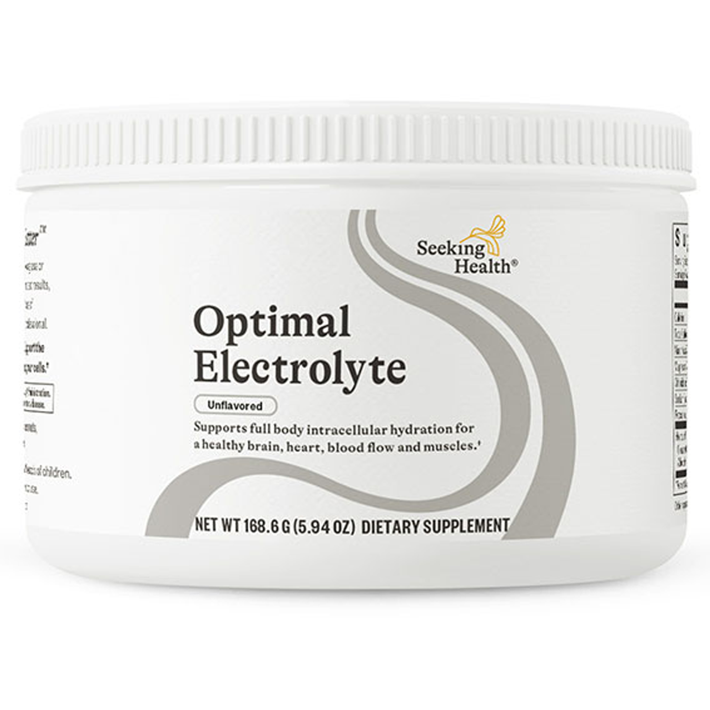 Optimal Electrolyte Unflavored 168.6g Curated Wellness