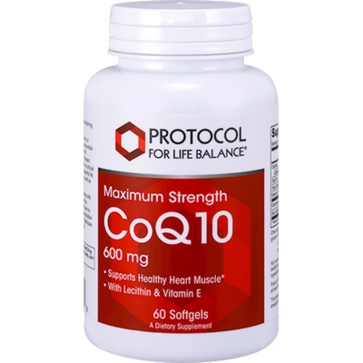 CoQ10 600 mg 60 gels Curated Wellness