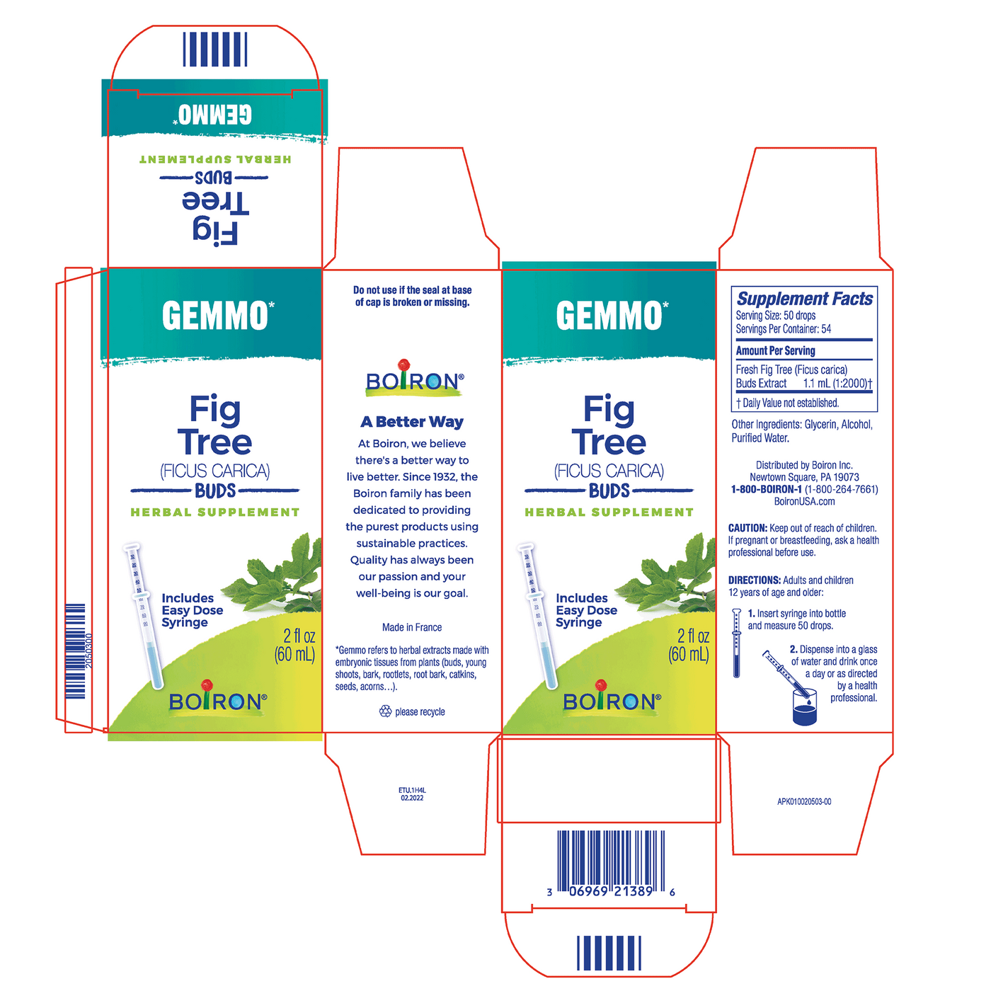 Gemmo Fig Tree Buds 2 fl oz Curated Wellness