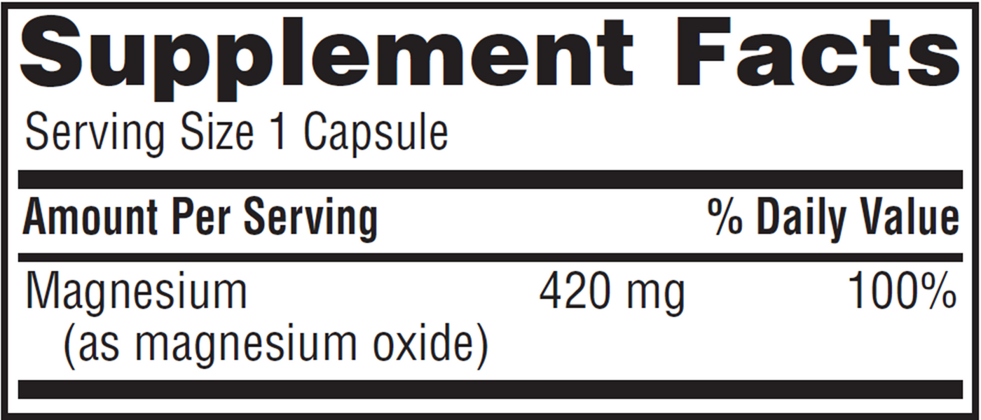 Magnesium Caps  Curated Wellness