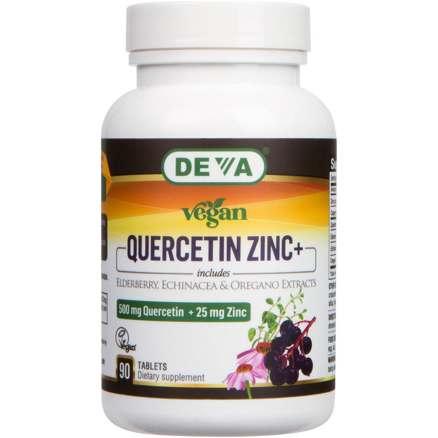 Vegan Quercetin Zinc+ 90 tab Curated Wellness