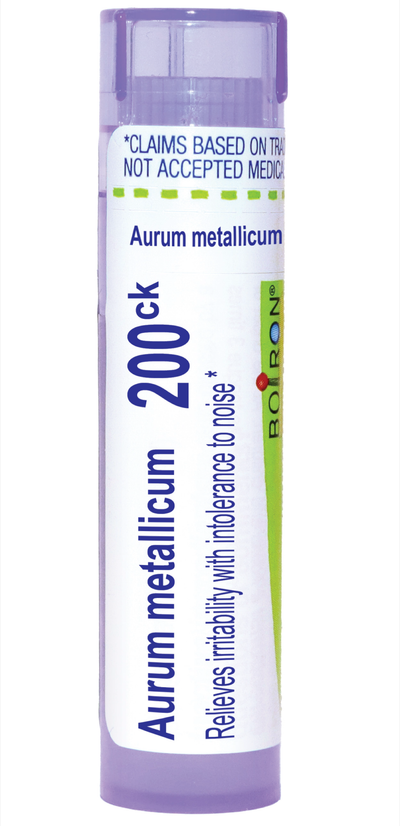 Aurum Metallicum 200CK 80 pellets Curated Wellness
