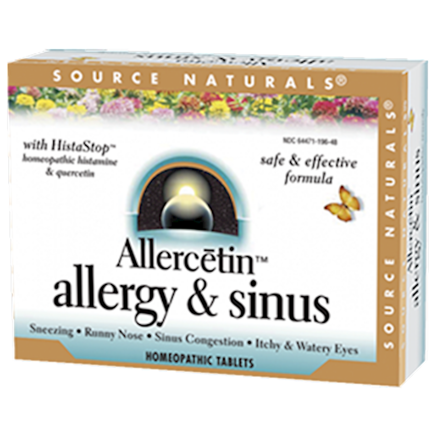 Allercetin Allergy & Sinus 48tabs Curated Wellness