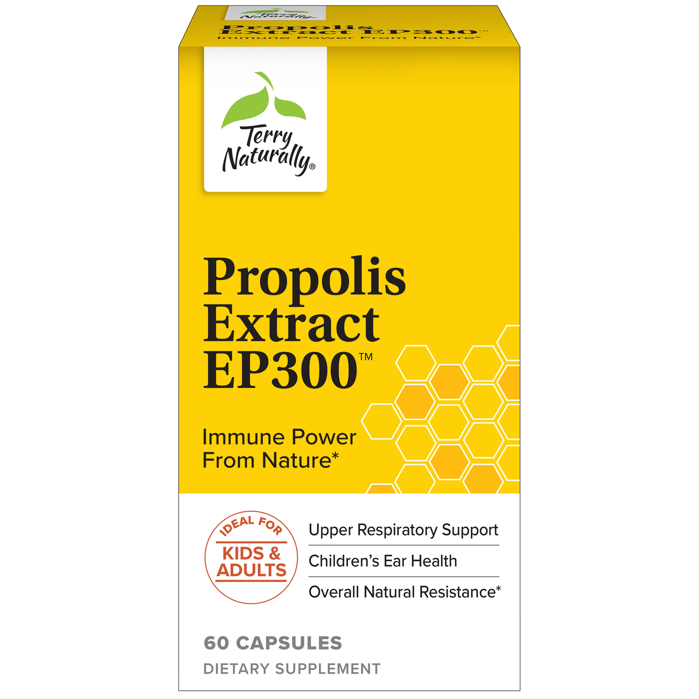 Propolis Extract 60 Caps Curated Wellness