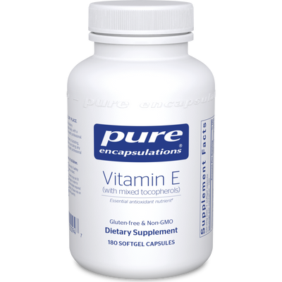 Vitamin E (Natural) 180 gels Curated Wellness