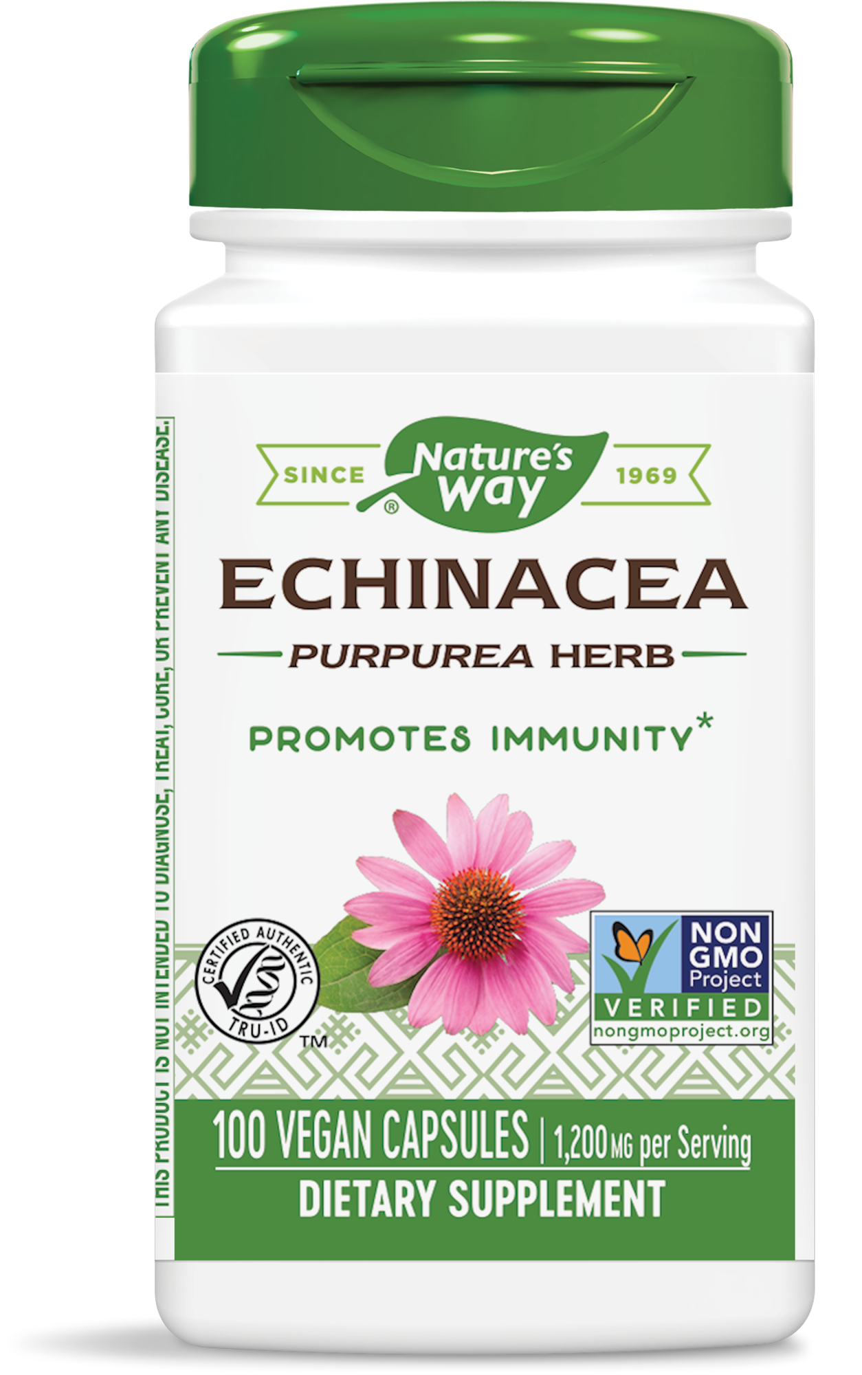 Echinacea Purpurea Herb 100 caps Curated Wellness