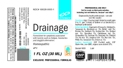 Drainage 1 oz Curated Wellness