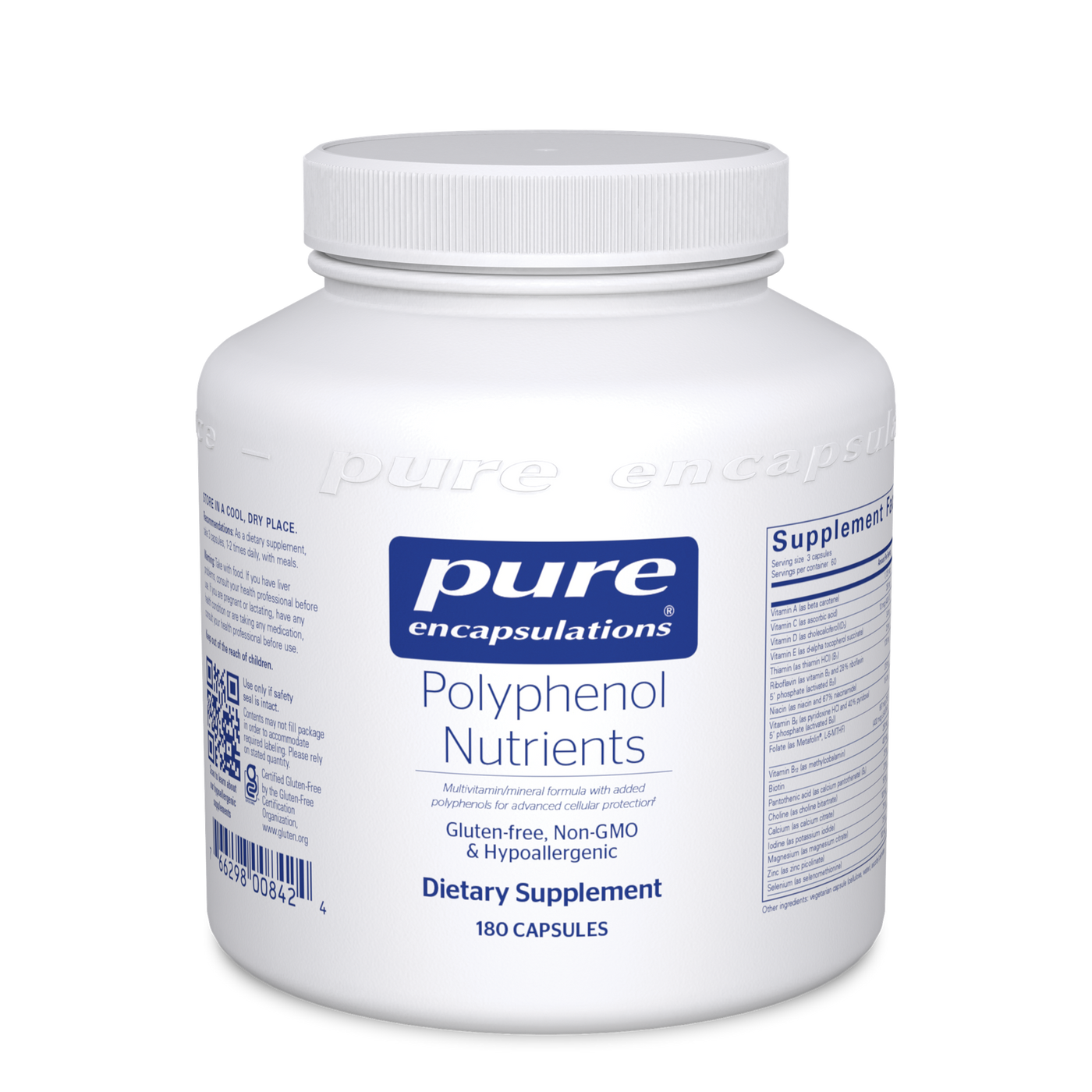 Polyphenol Nutrients 180 vcaps Curated Wellness