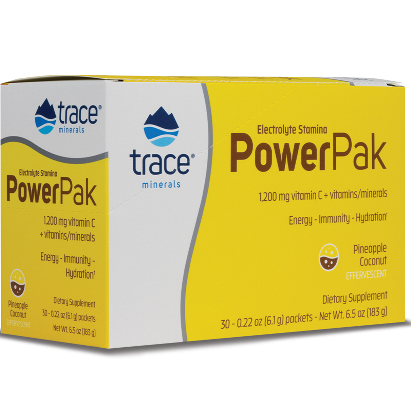 Power Pak Pineapple Coconut 30 packs Curated Wellness