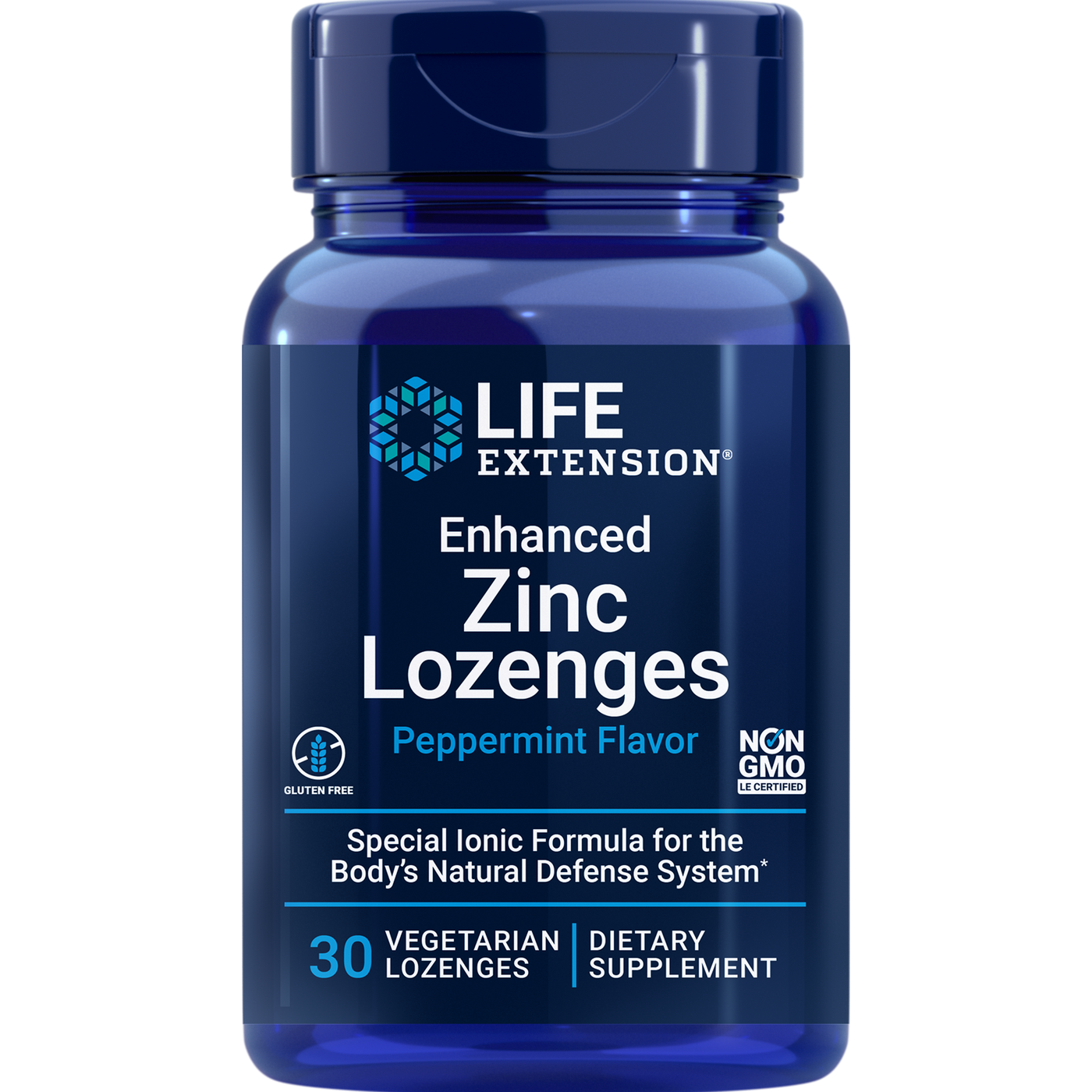 Enhanced Zinc 30 veg lozenges Curated Wellness