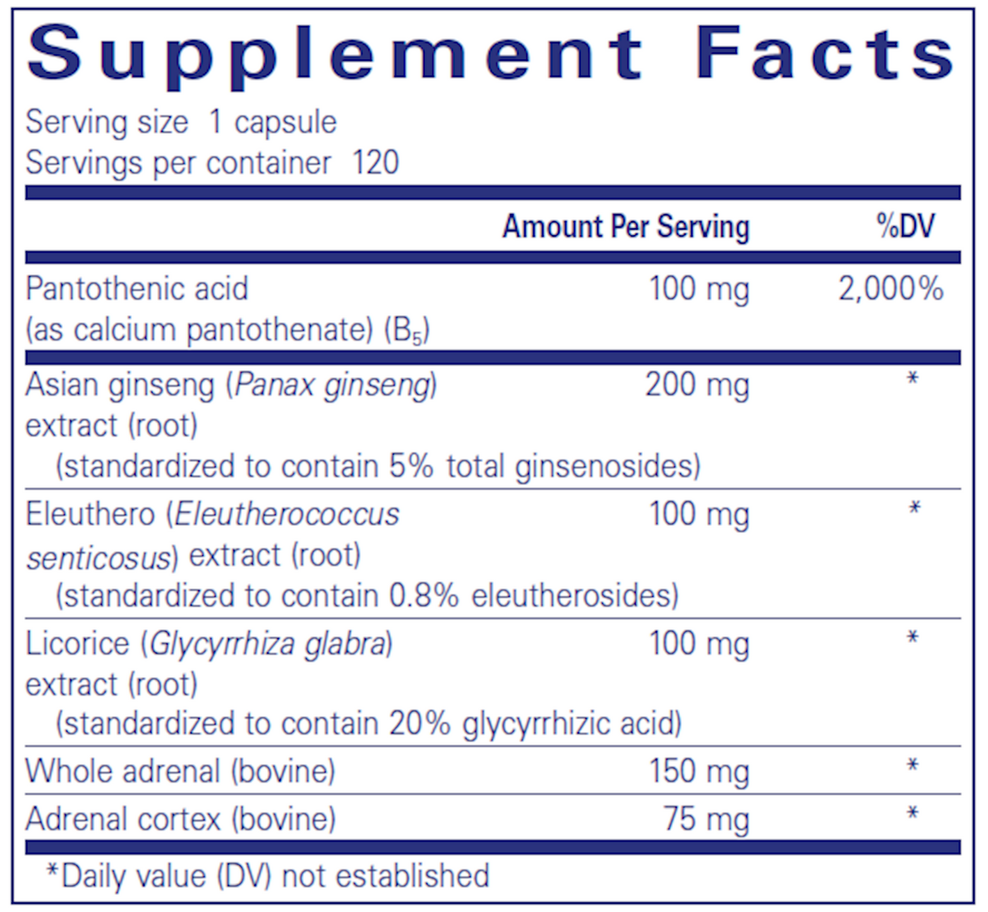 ADR Formula 120 caps Curated Wellness