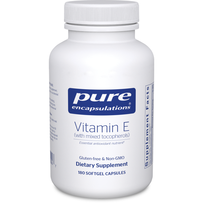 Vitamin E (Natural) 180 gels Curated Wellness