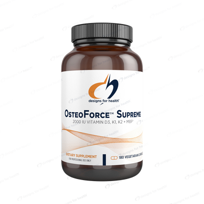 OsteoForce Supreme 180 vcaps Curated Wellness