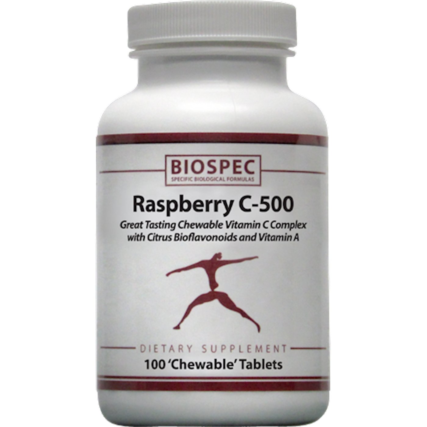 Raspberry C-500 100 tabs Curated Wellness